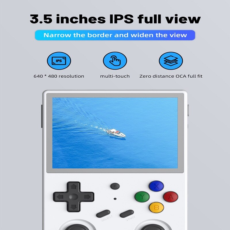 HOT ANBERNIC RG353V RG353VS Android 11 Linux OS HD Simulator 3.5 INCH 640*480 Handheld Game Player  512G 100000 Game